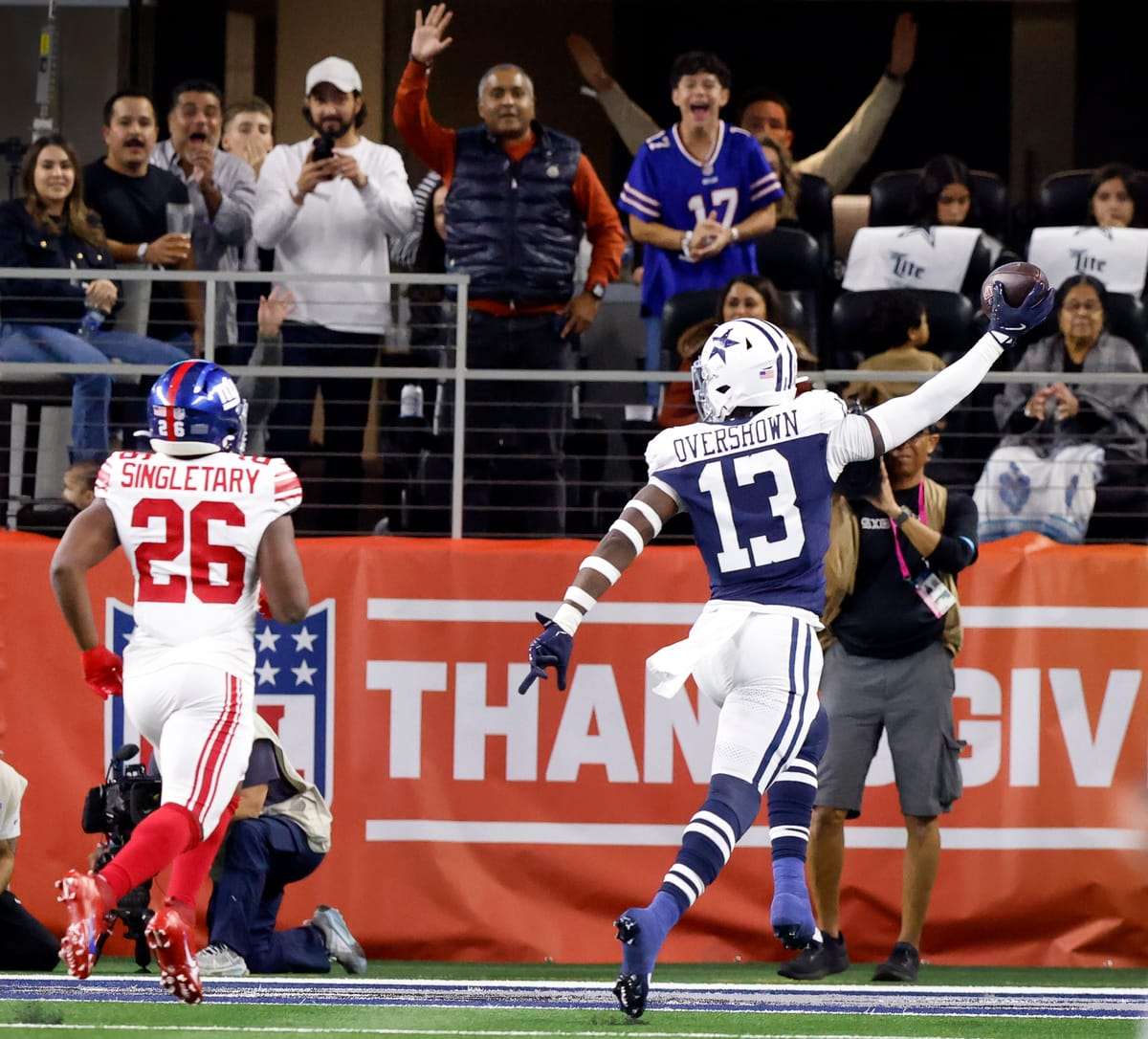 Cowboys Dominant in 27-20 Thanksgiving Win Over Giants, Secure First Home Victory of 2024