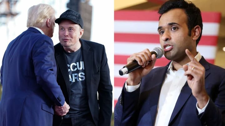 Trump Appoints Elon Musk and Vivek Ramaswamy to Lead New Government Efficiency Initiative